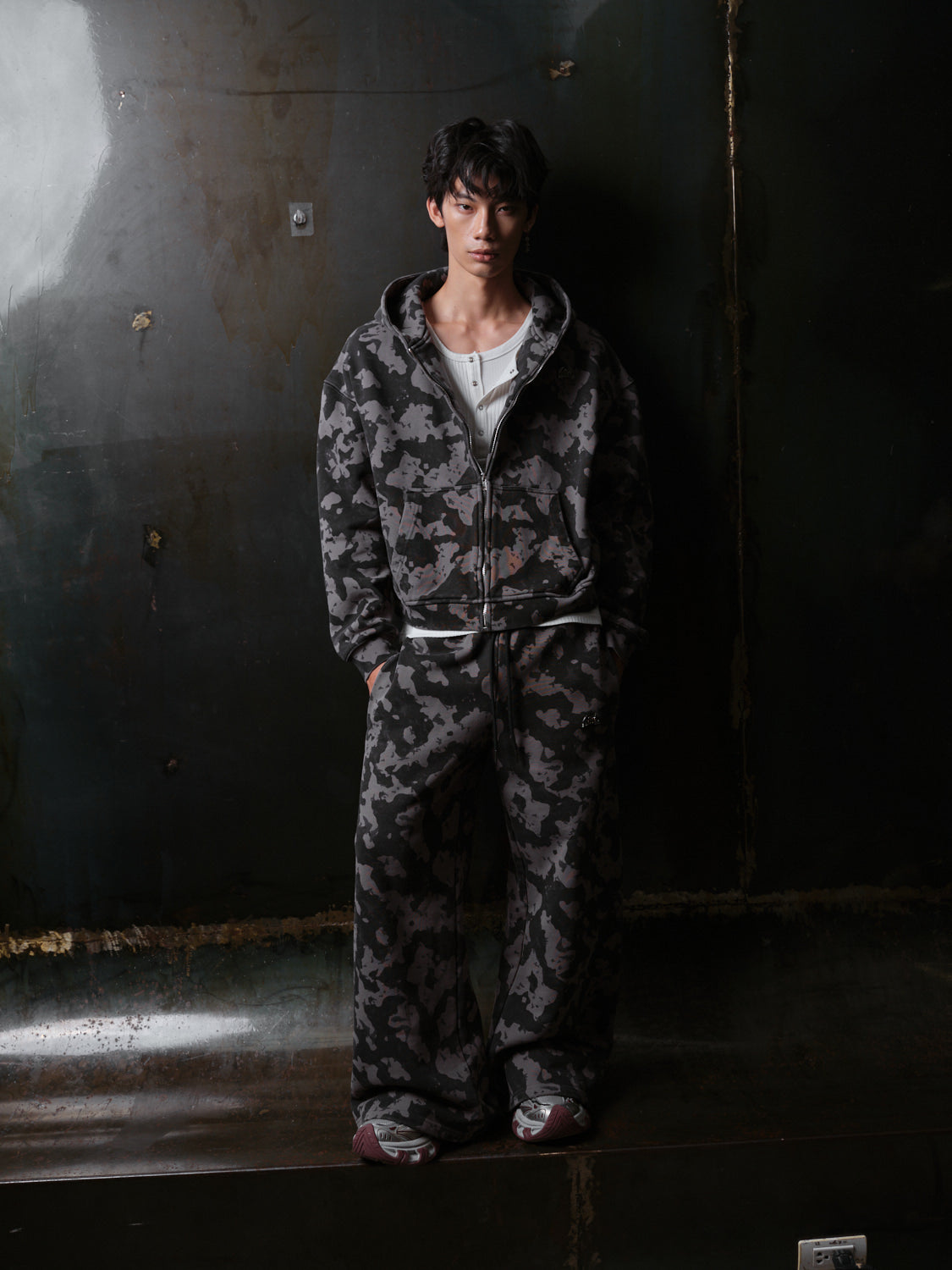 NOCTURNE CAMO SWEATPANTS