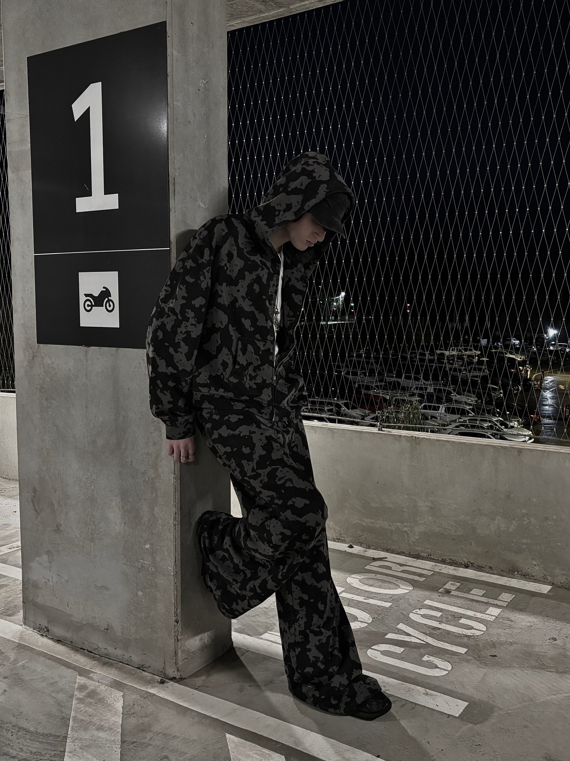 NOCTURNE CAMO TRACKSUIT SET