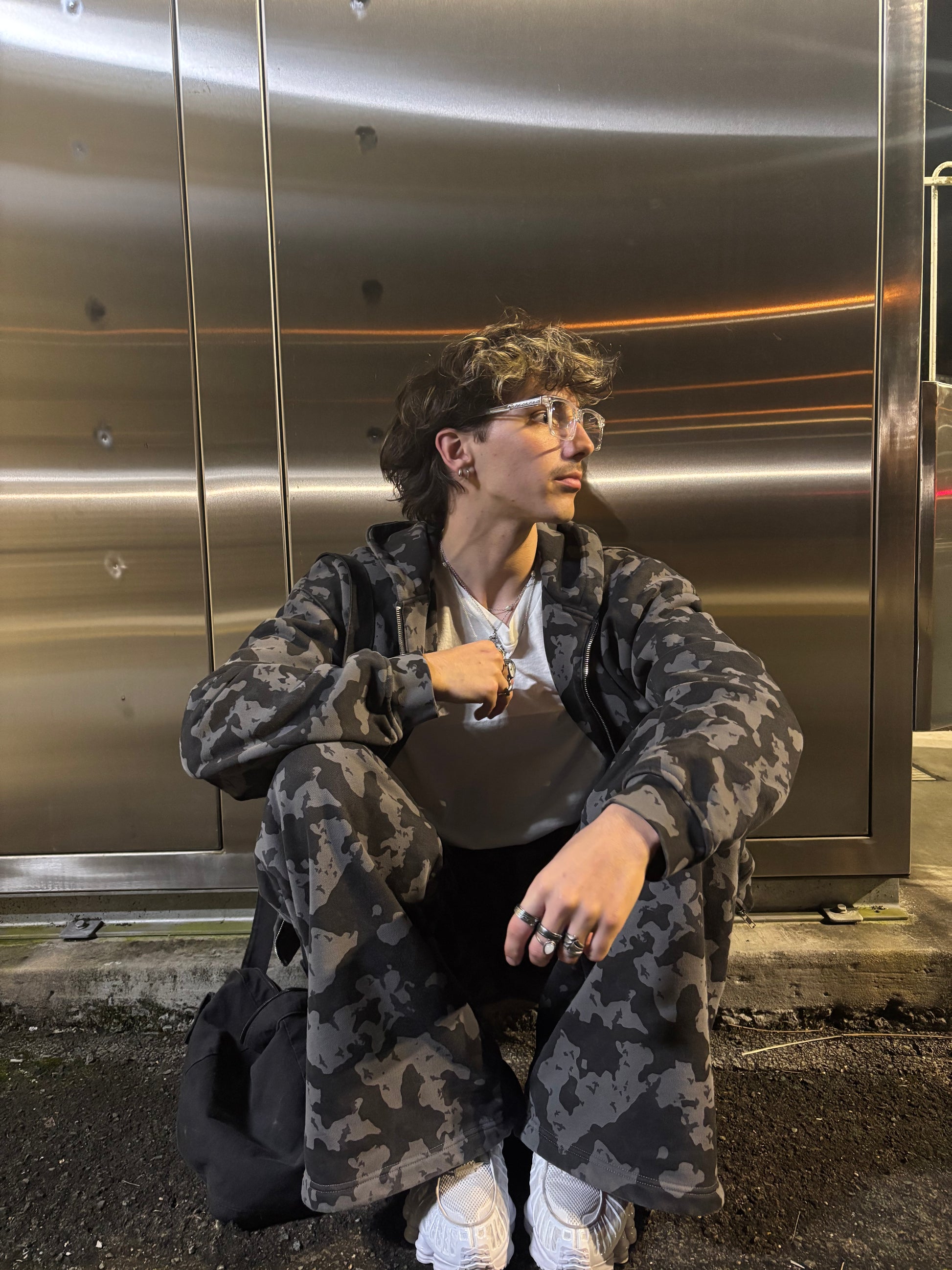 NOCTURNE CAMO TRACKSUIT SET