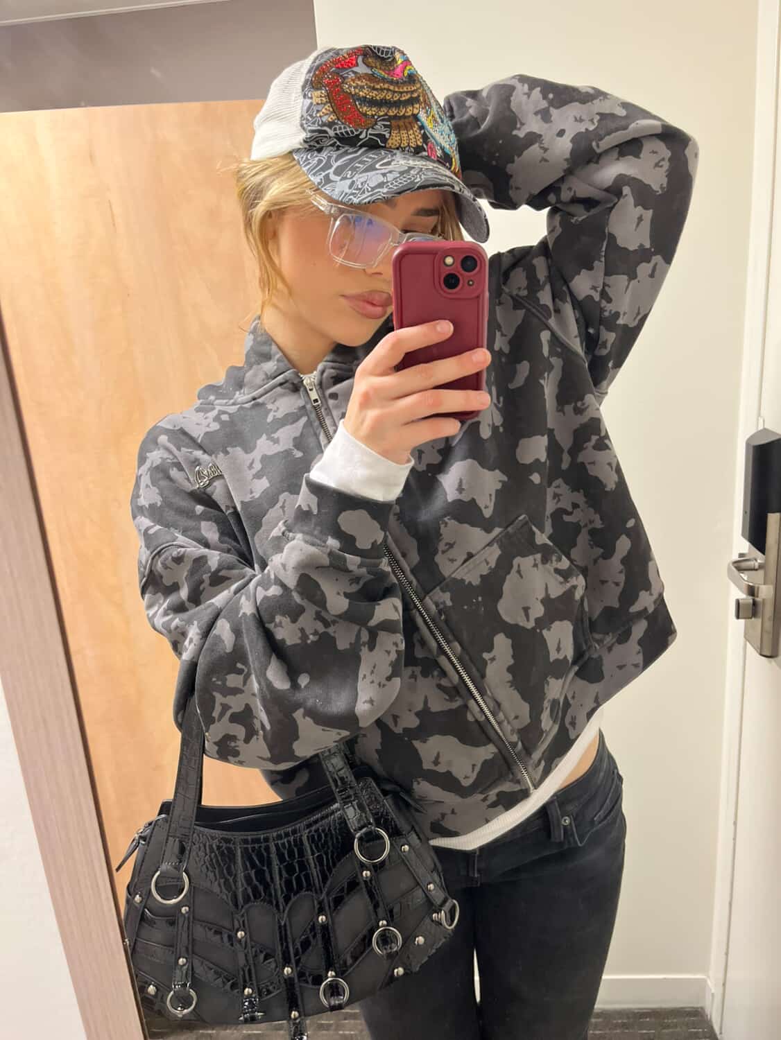NOCTURNE CAMO ZIP-UP
