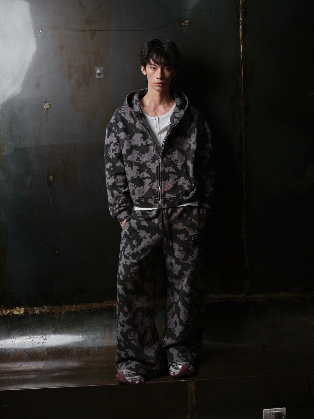 NOCTURNE CAMO SWEATPANTS