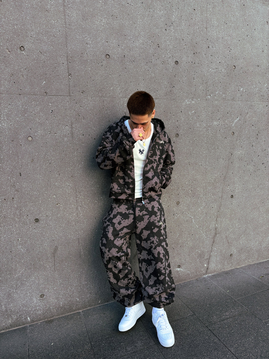 NOCTURNE CAMO ZIP-UP