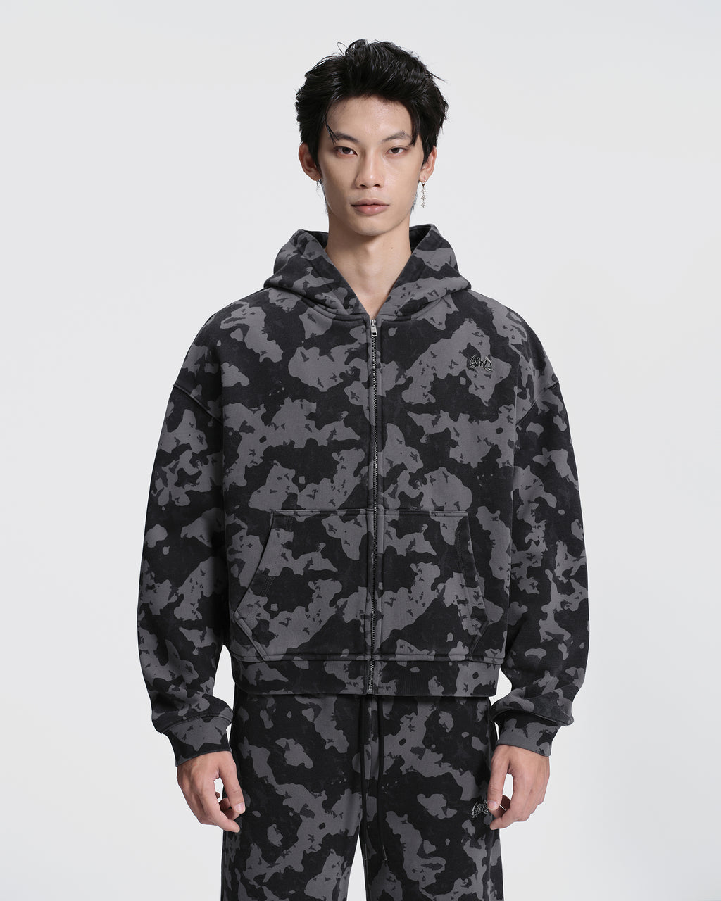 NOCTURNE CAMO ZIP-UP
